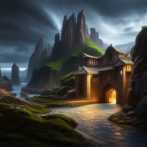Fantastical Good Idea: Detailed Matte Painting