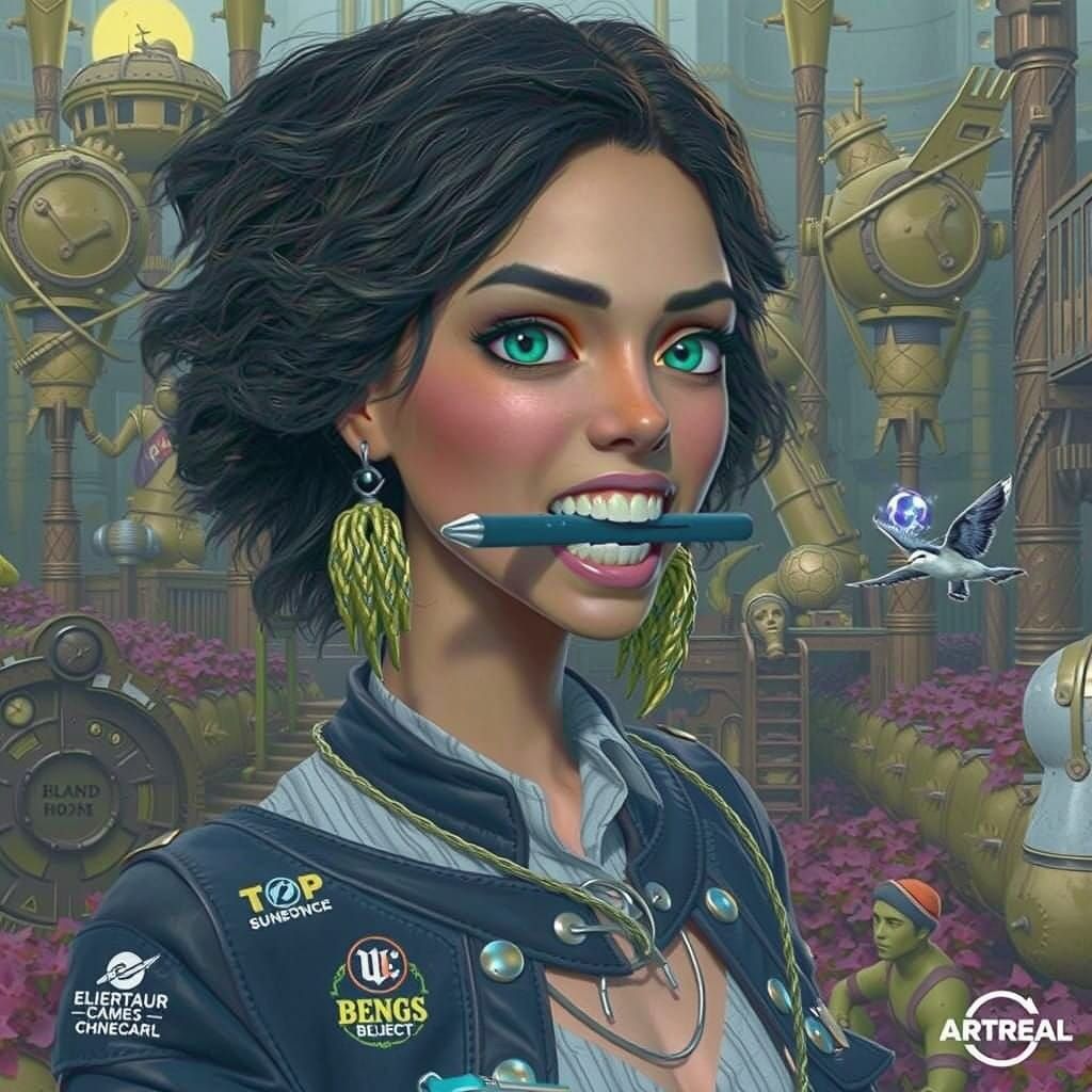 Astonished Figure Faces Off Against Gigantic Sonic Screwdriv...