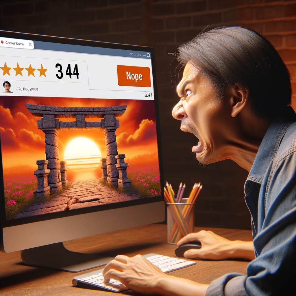 Artist Disappointed with Online Art Score