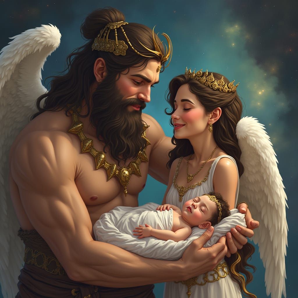 Goddess Visits Titan in Astral Realm