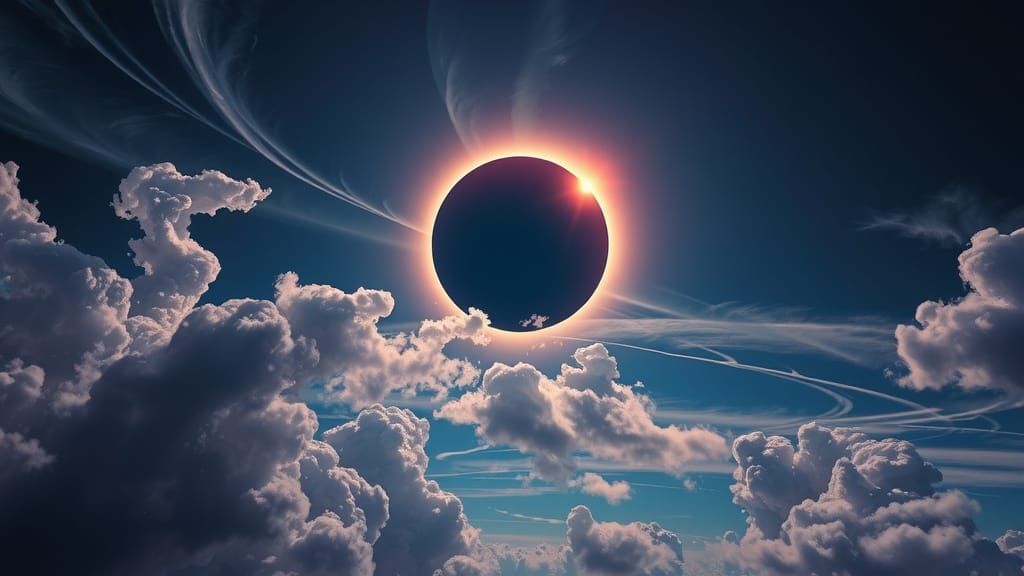 Ethereal Eclipse of the Radiant Sun