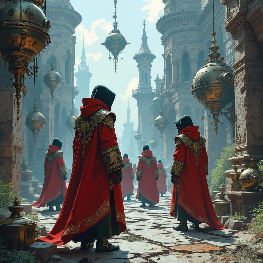 Ancient Tartarian Innovators with Steampunk Inventions