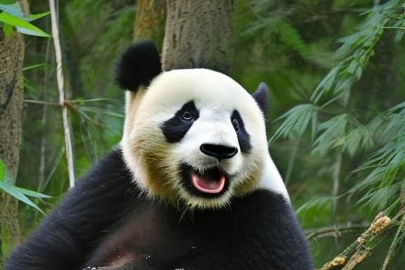 Panda Image Generated by AI