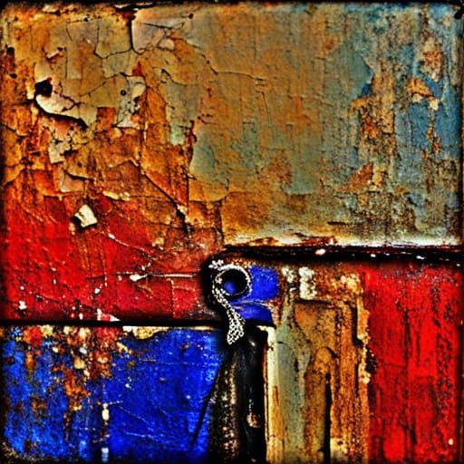 Abstract Art: Hidden Beauty in Complementary Colors