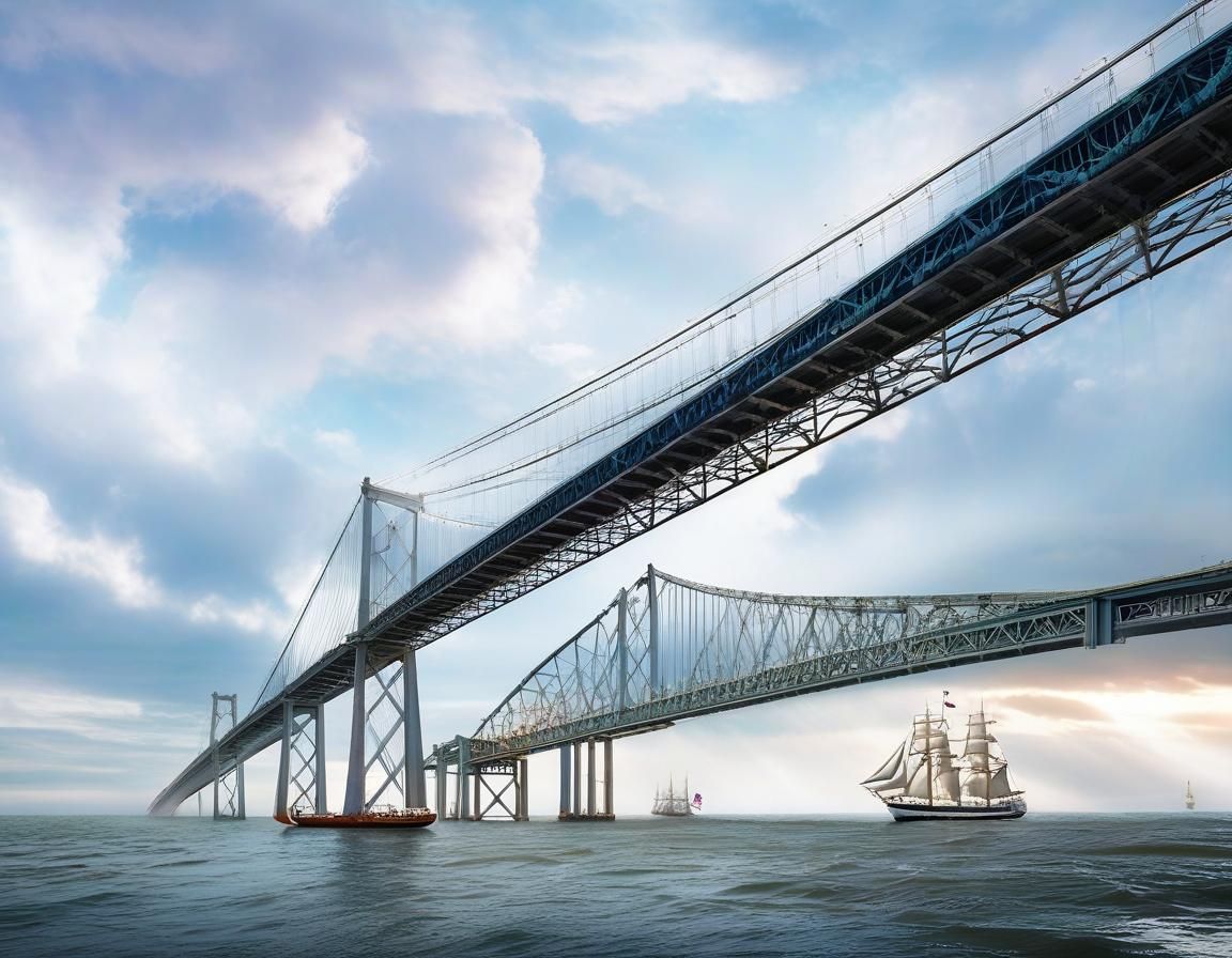 Chesapeake Bay Bridge and Tall Ships