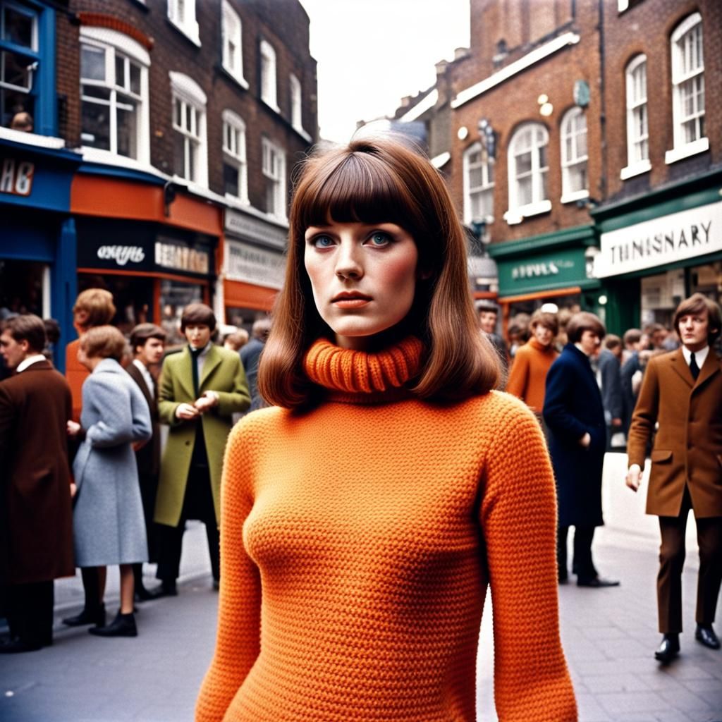 1960s Fashion on Carnaby Street, London