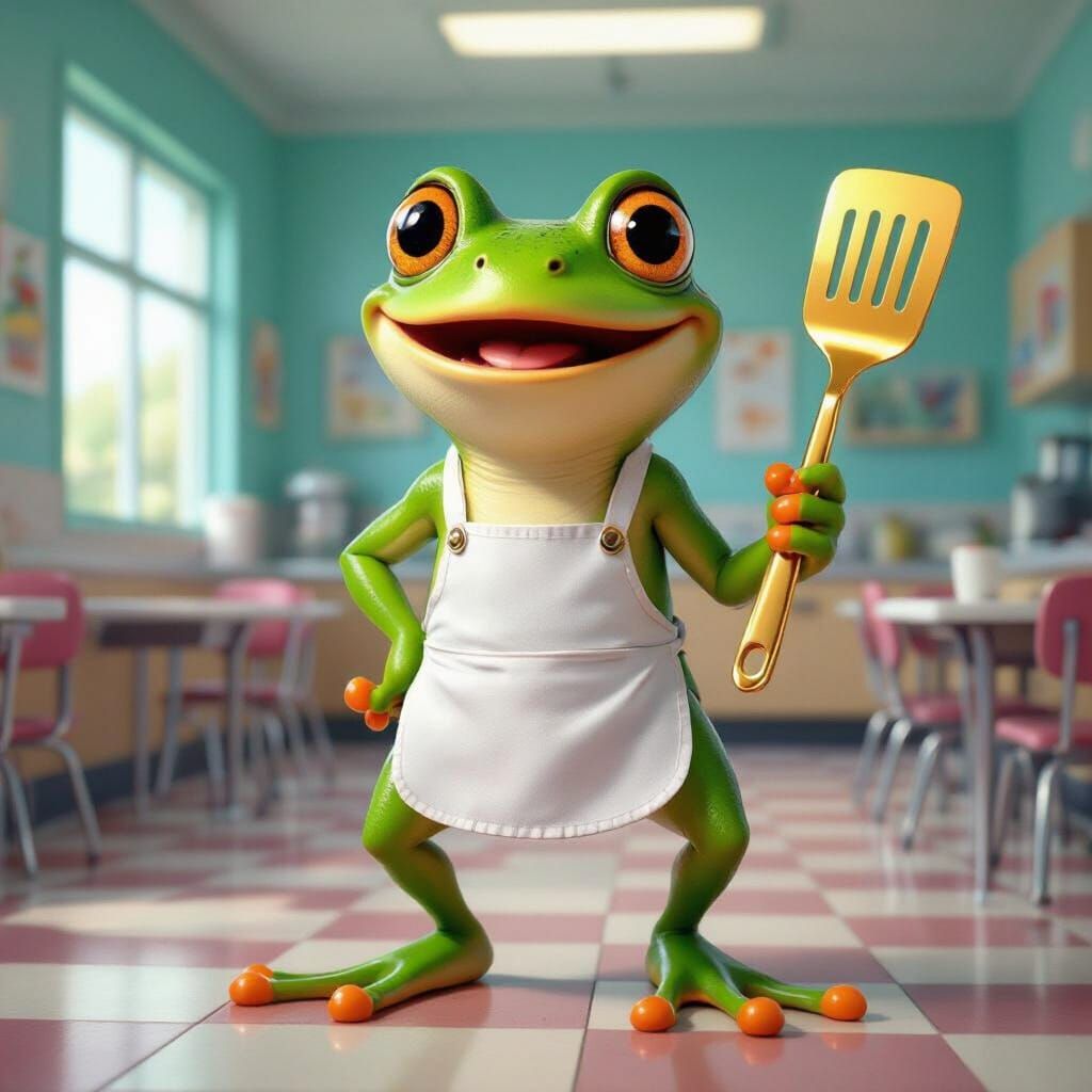 Animated Frog Wins Golden Spatula Award