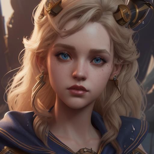 Detailed US Navy Sailor Matte Painting