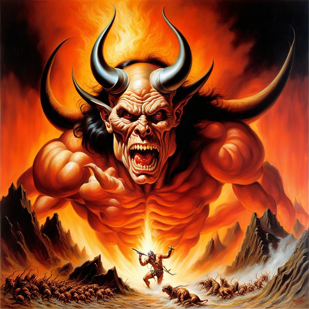 Boris Vallejo inspired