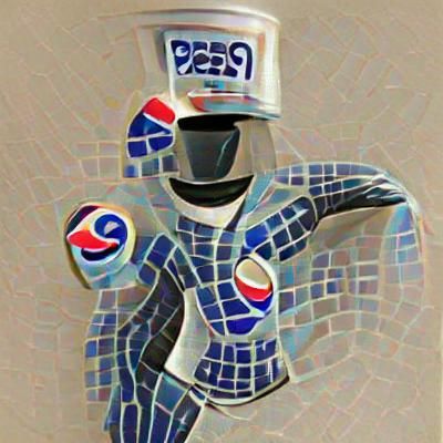 Pepsi Man AI Image