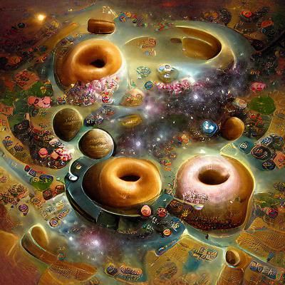 Donut Universe Expands and Contracts: Gurney-Style Illustrat...