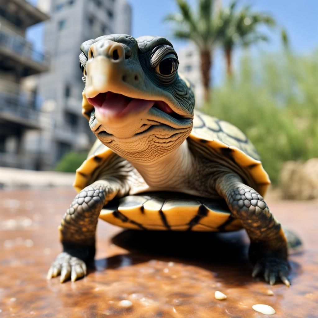 Irbid: Happiest Turtle in the Universe