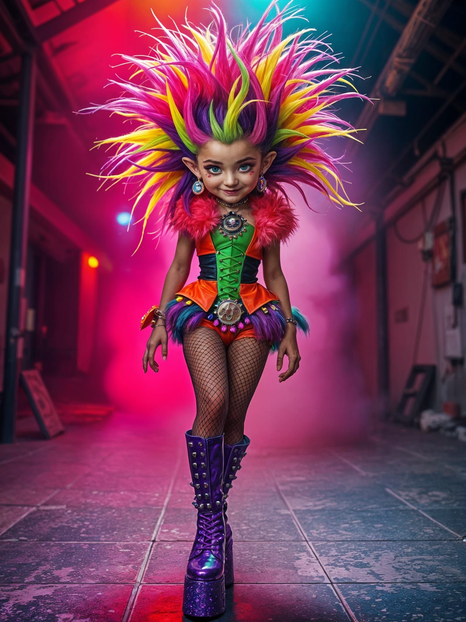 Punk Rock Troll Rebel