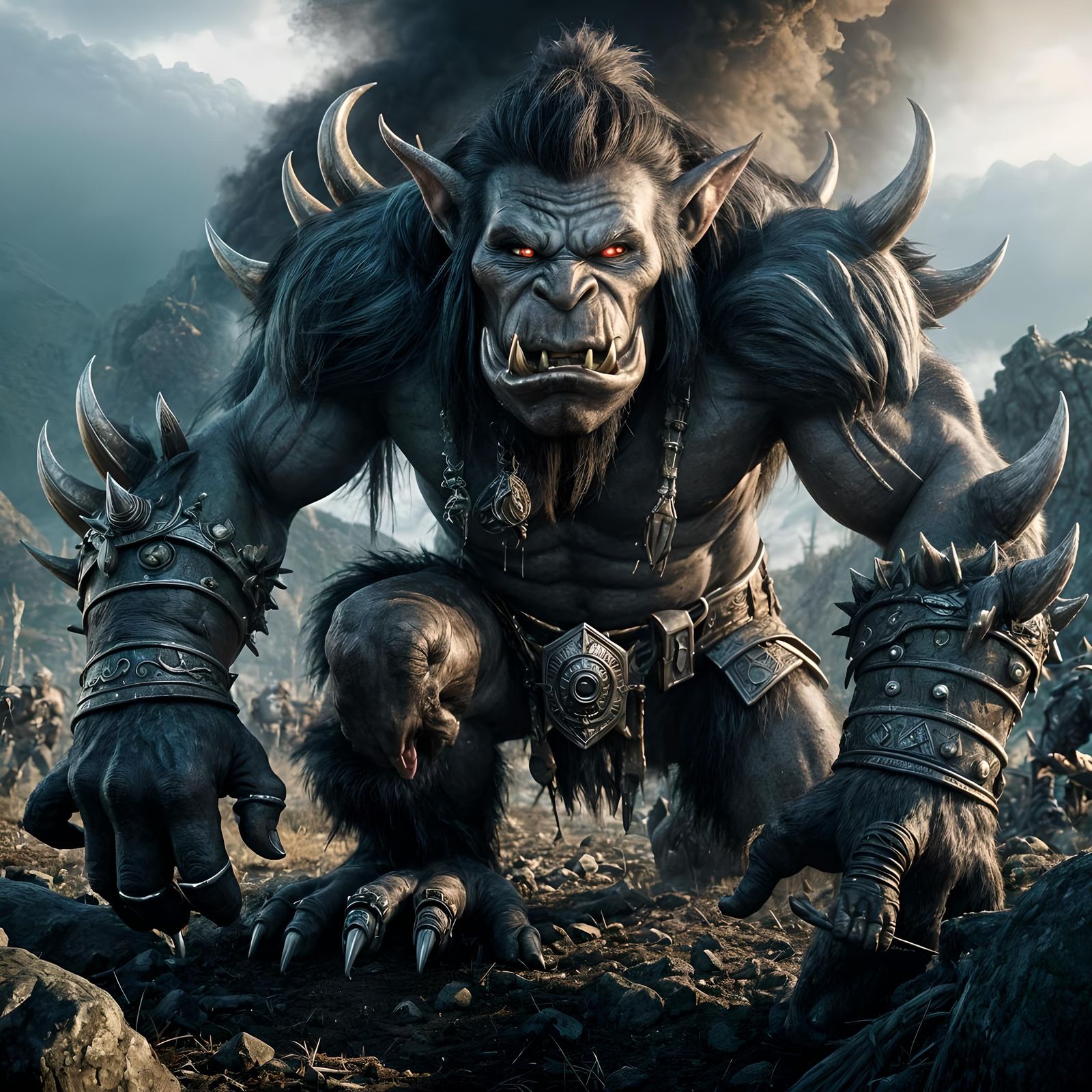 Huge attack troll is not happy