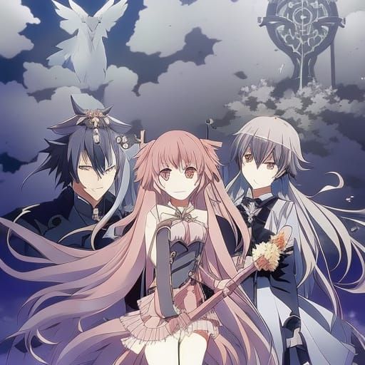 Trapped: Anime Key Visual Art