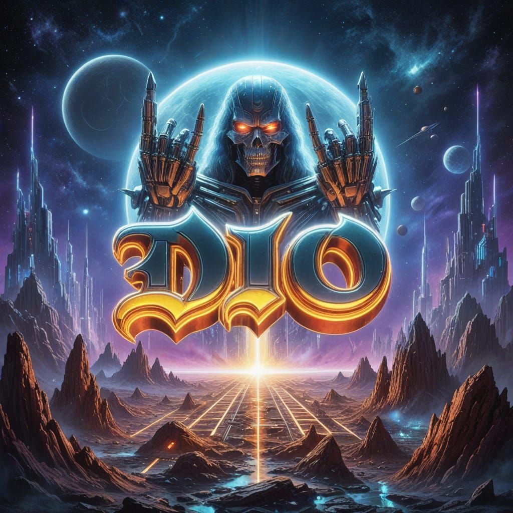 Cyberpunk "DIO" with Ronnie James Dio Robot