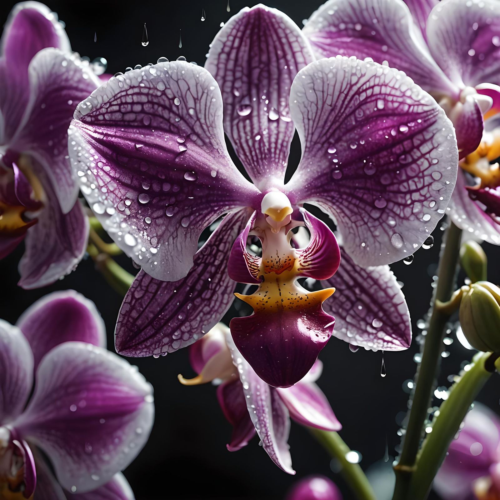 Orchid After the Rain