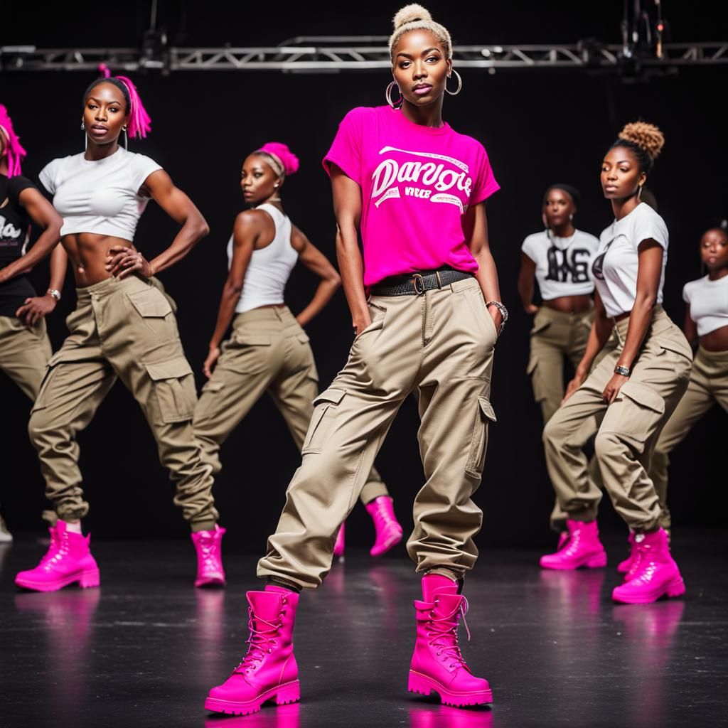 Hip Hop with a touch of pink