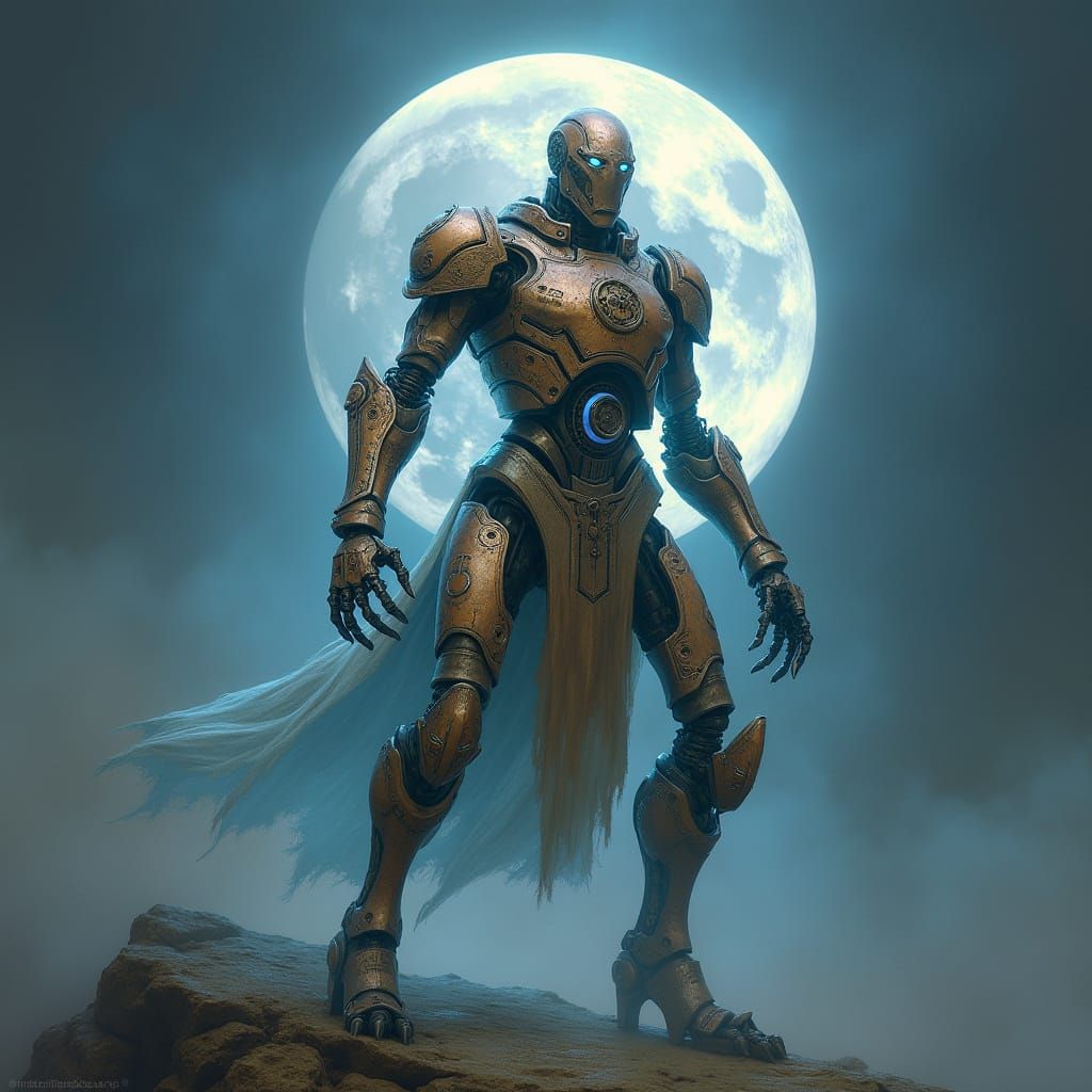 Clockwork Sorcerer Embraces Lunar Power