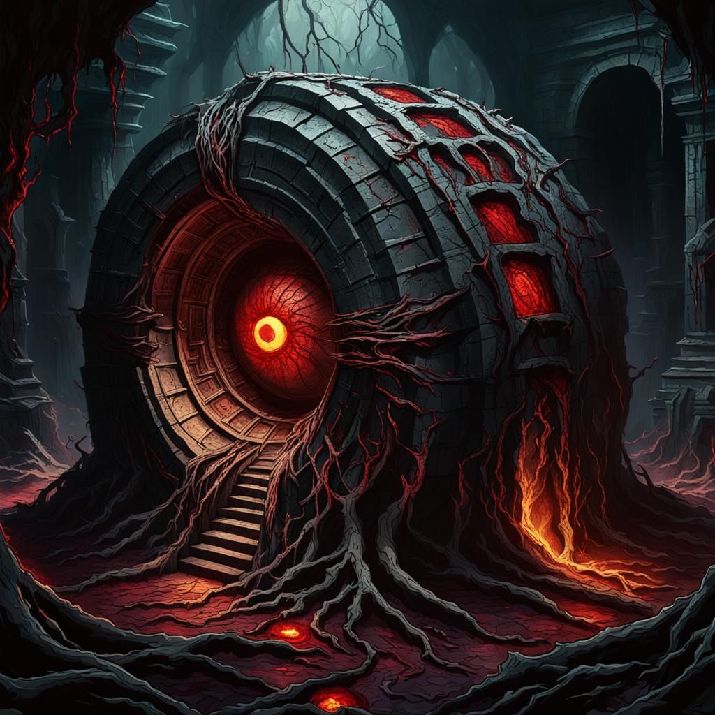 Colossal Eternal Vault in Eerie Light