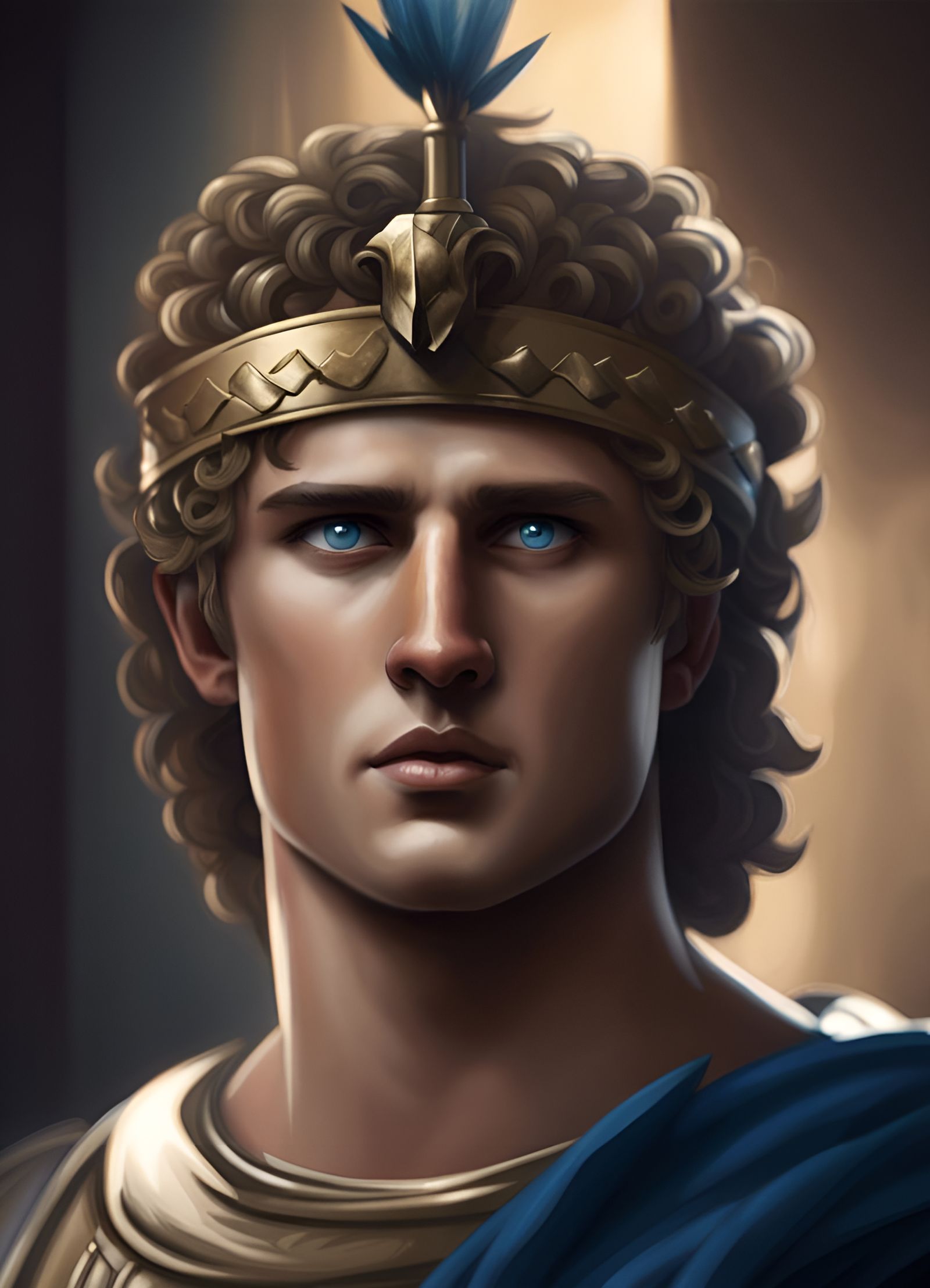 Hyperrealistic Portrait of Alexander the Great