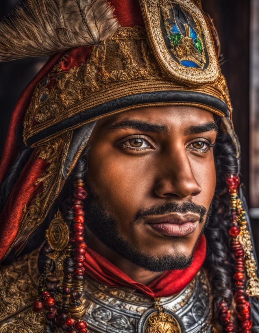 A portrait of a handsome 23-year-old man from Washington, DC