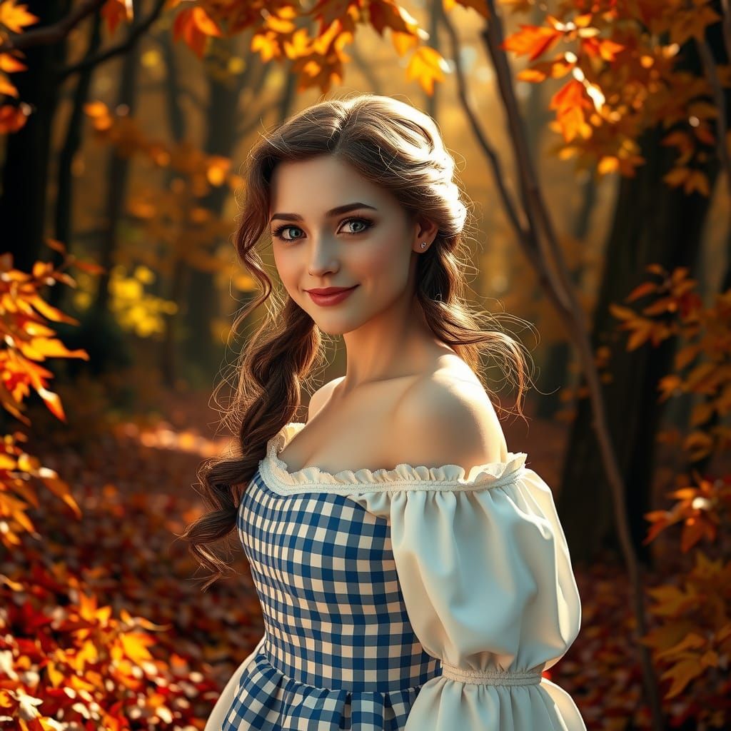 Dorothy Gale in Autumn Wonderland