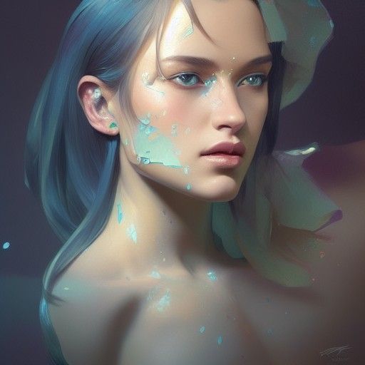 Hyperdetailed Portrait of a Beautiful Woman in 8K