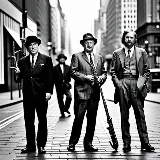 Three Hobos with Oboes Album Art