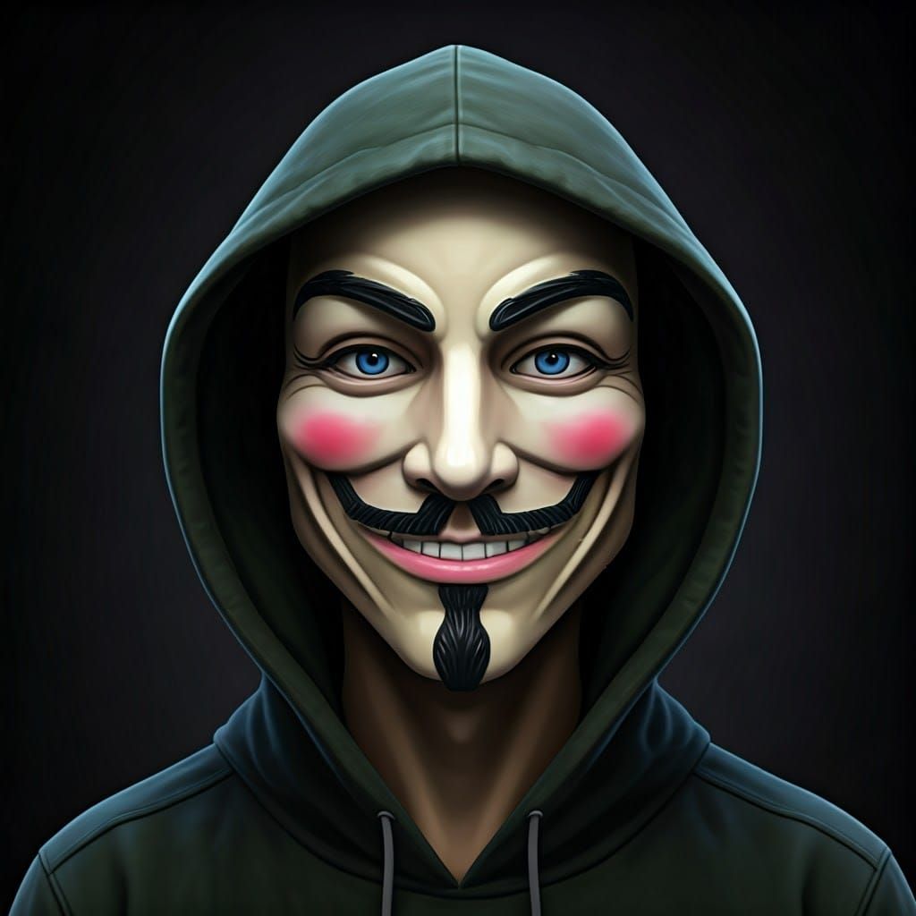 AI Generated Image of an Anonymous User