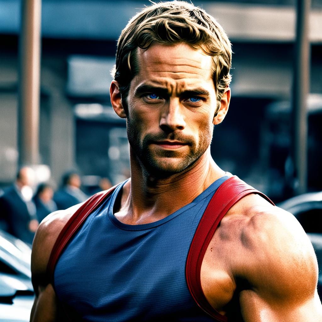Superman but it's Paul Walker