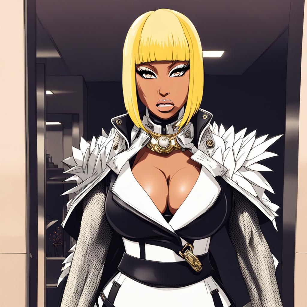 Nicki Minaj as Garou: Pop Culture Fusion