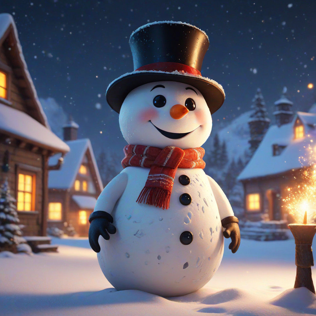 Whimsical Winter Wonderland in the Carpathian Mountains