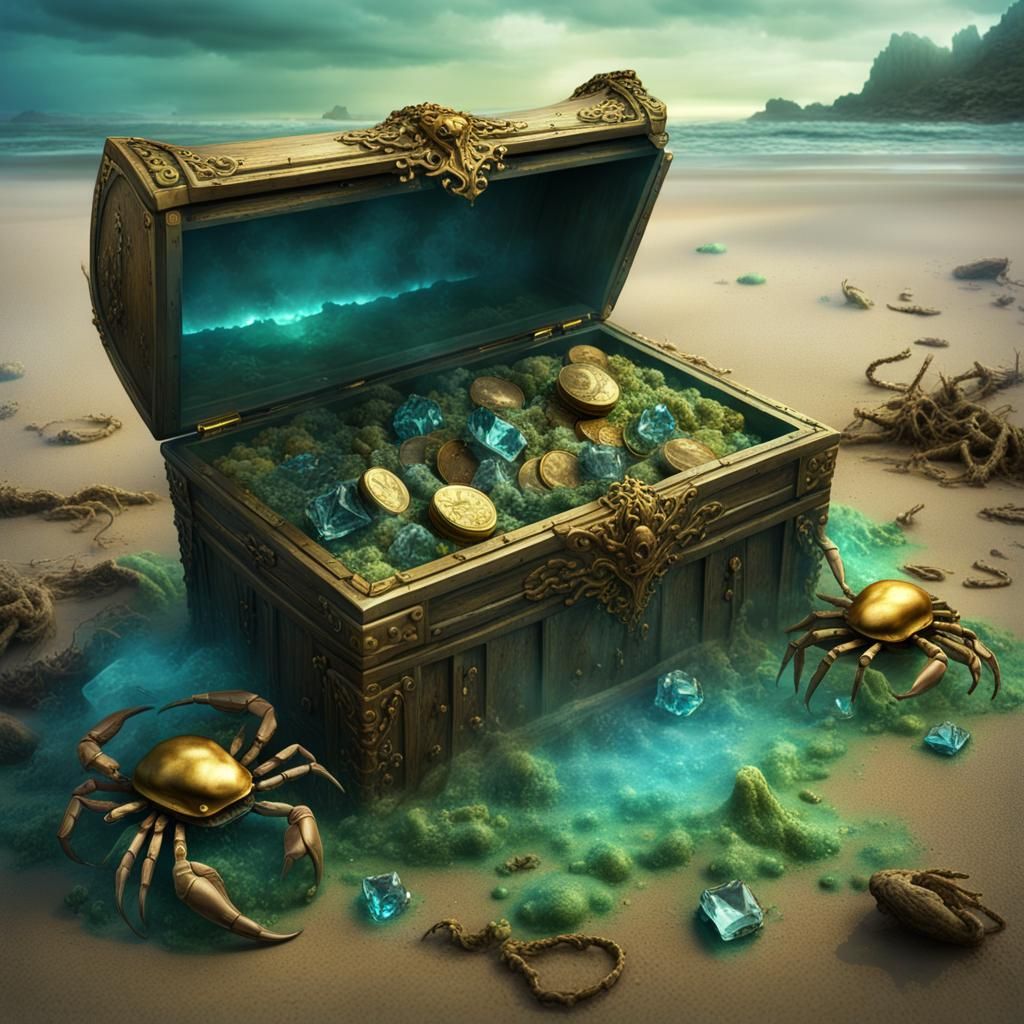 Pirate Treasure Chest Found on Shore