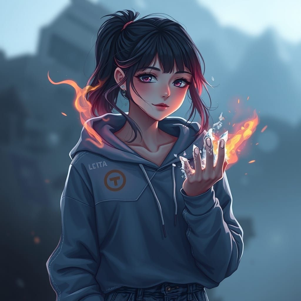 Modern Goddess of Ice and Fire