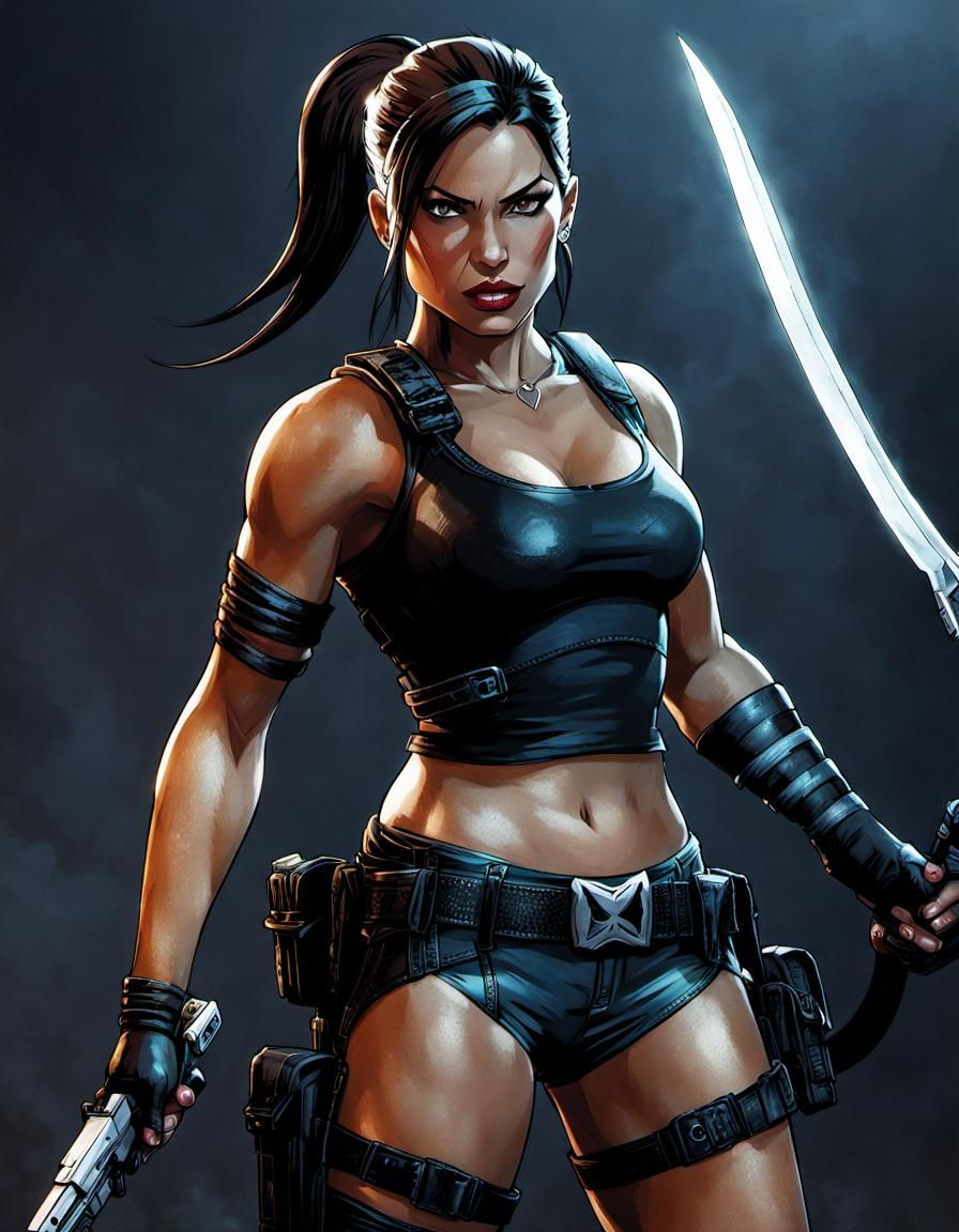 Dark Lara Croft