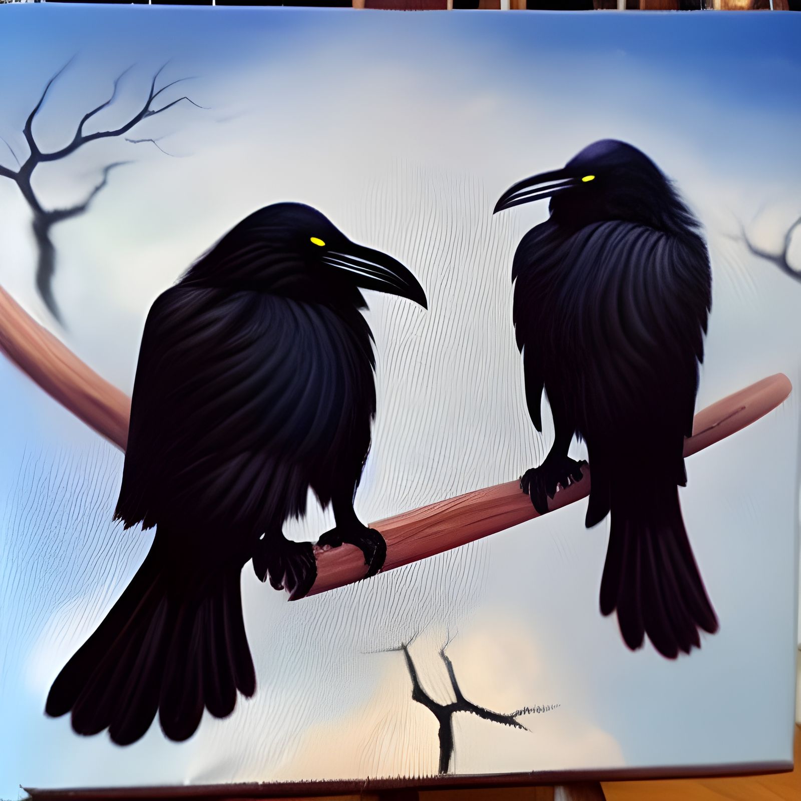 Odin's Ravens Soaring Between Worlds