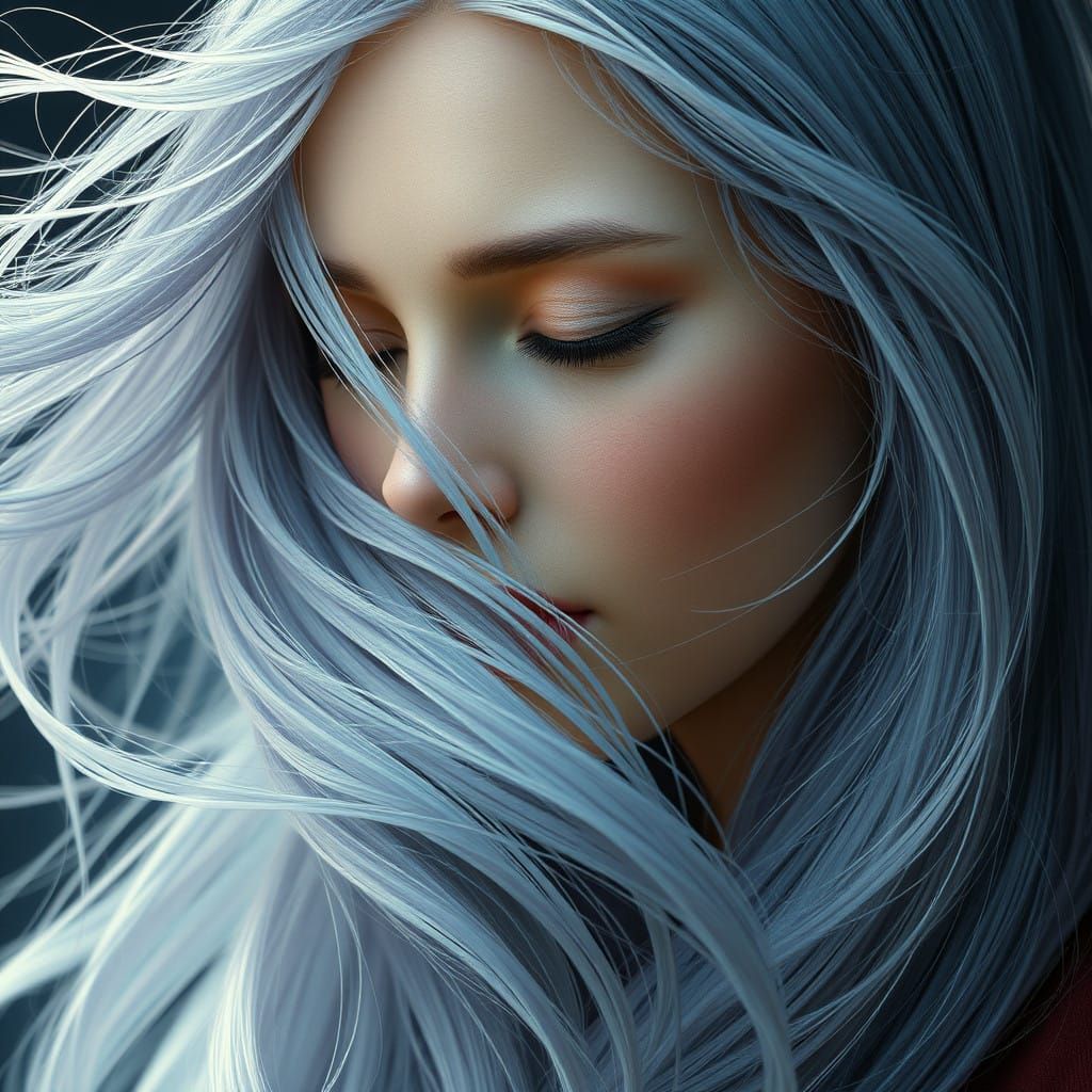 Fantastical Portrait in Deep Color