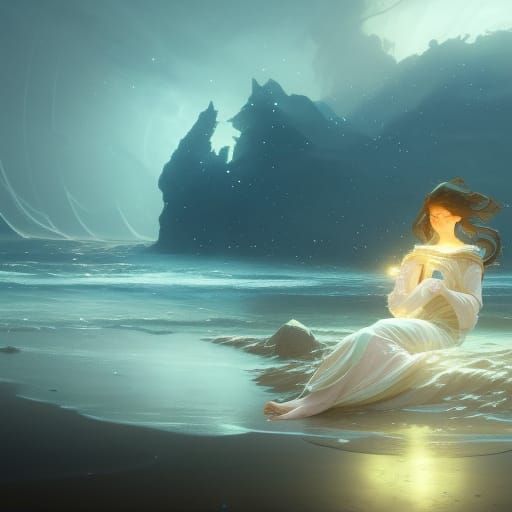 Lullaby for the Sea: Hyperdetailed Concept Art