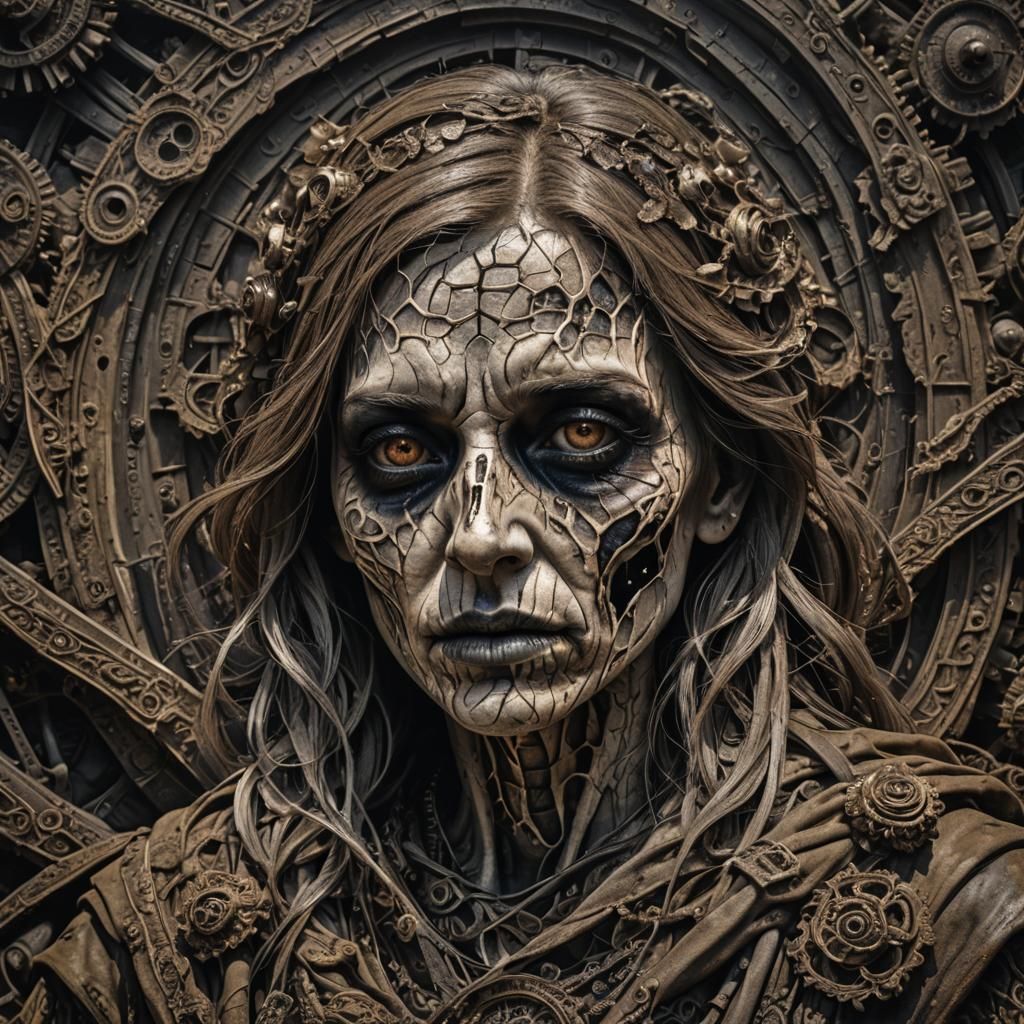 Intricate Grief: Hyperrealistic Cinematic Still Life