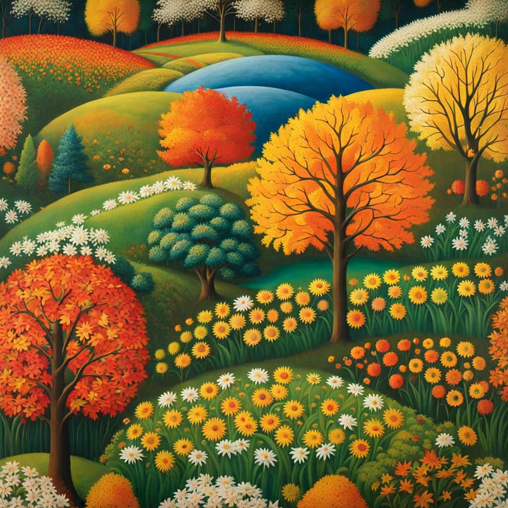 Circle of Seasons: A Folk Art Masterpiece
