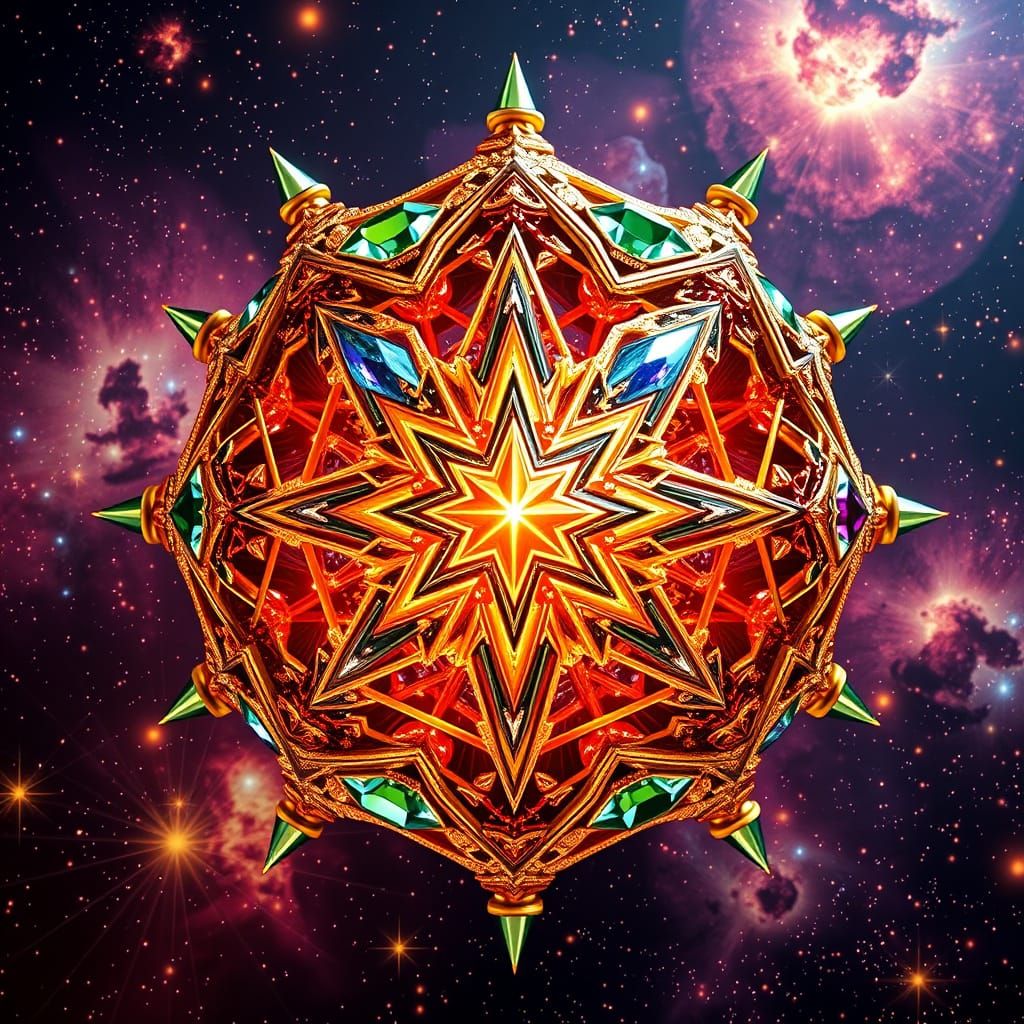 Bejeweled cosmic Topaz