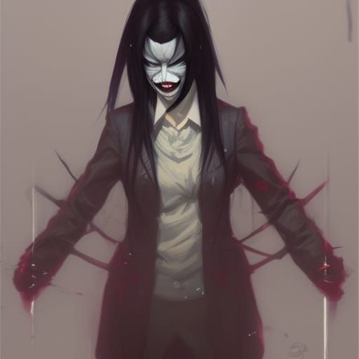 Sinister Kuchisake Onna Artwork
