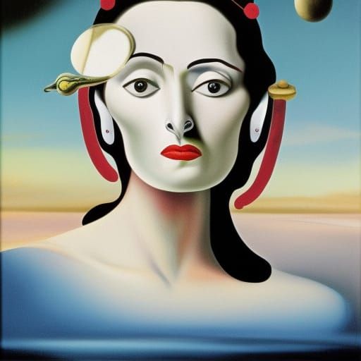 Lady Macbeth in Surrealist Style