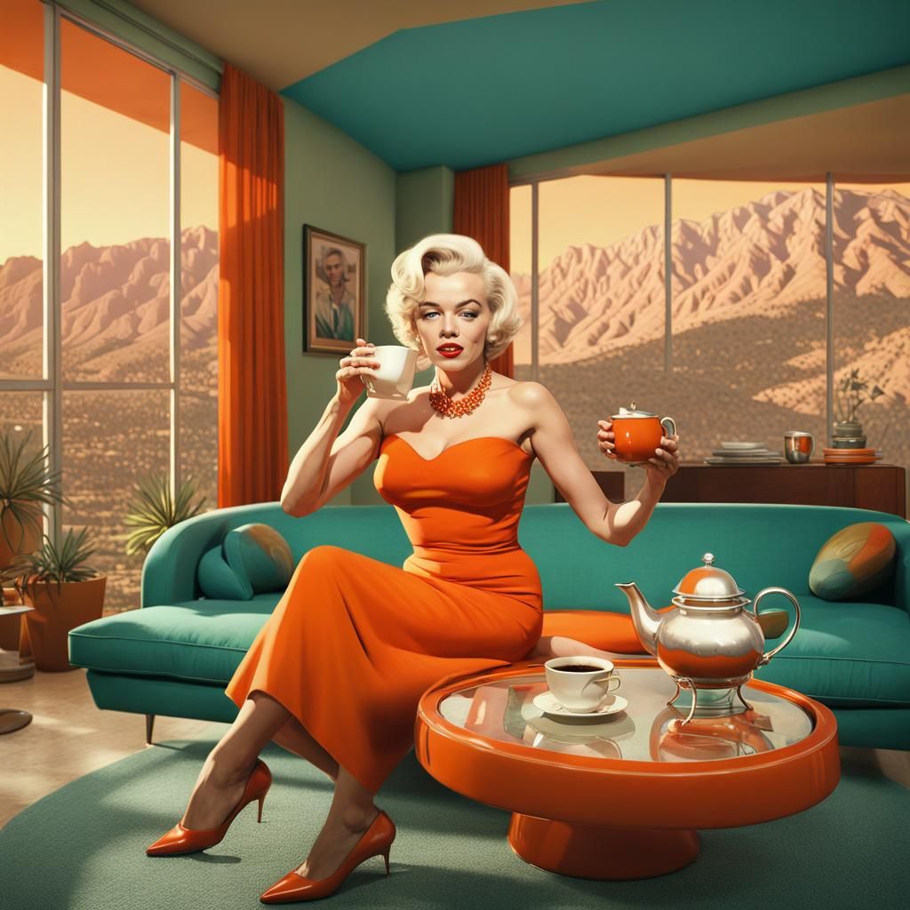 Tea Time with Marilyn