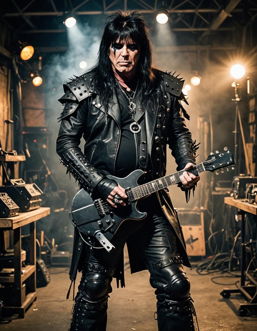 Blackie Lawless from the Band W.A.S.P. is on a reality T.V. ...