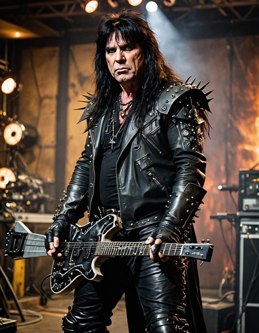 Blackie Lawless from the Band W.A.S.P. is on a reality T.V. ...