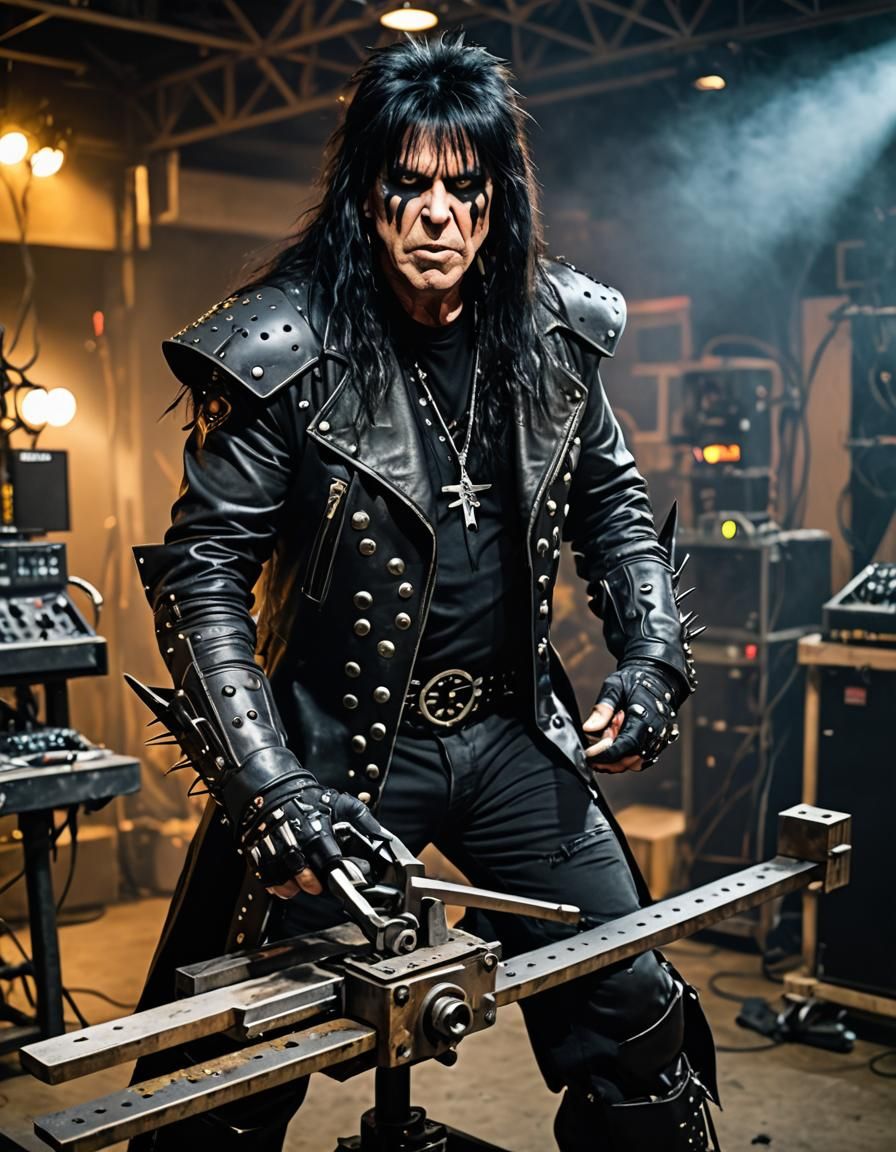 Blackie Lawless from the Band W.A.S.P. is on a reality T.V. ...