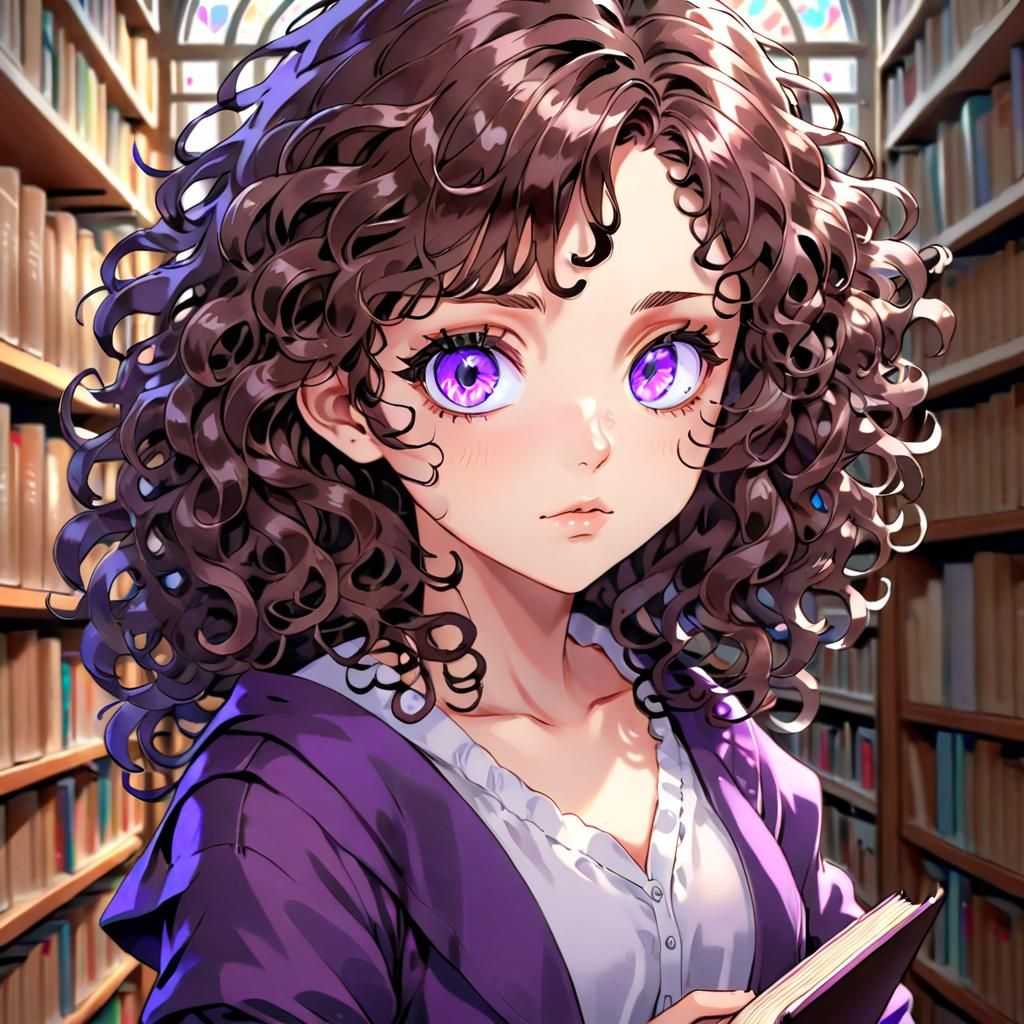 Hypnotizing Library Girl