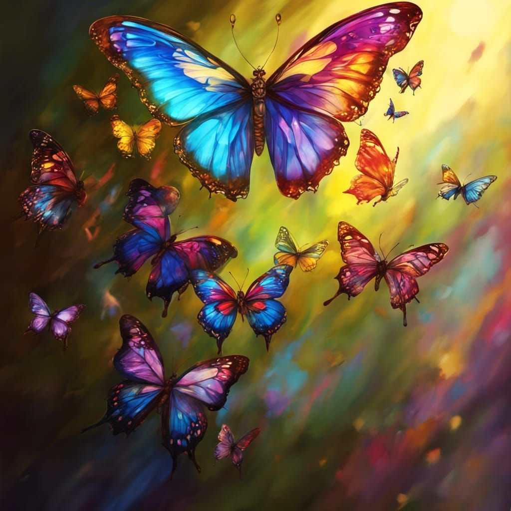 butterflies